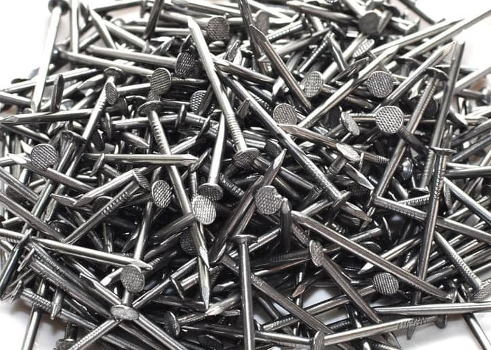 2 Inch Bright Round Common Wire Nails Galvanized Finish Q195 For Construction