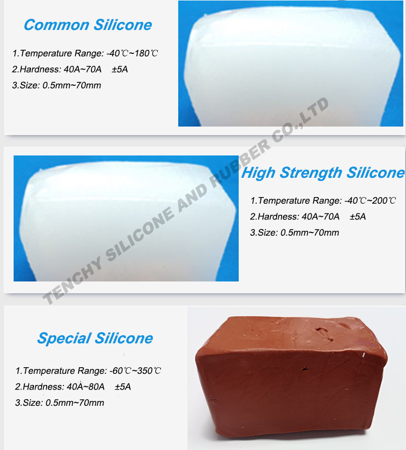 LFGB 90 Shore A Waterproof Food Grade Silicone Seals