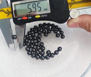 China 5.953mm Gas Pressure Silicon Nitride Ceramic Bearing Balls wholesale