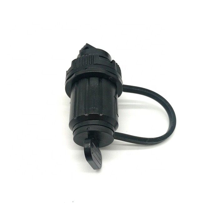 Outdoor waterproof Mini SC reinforced fiber optic adapter