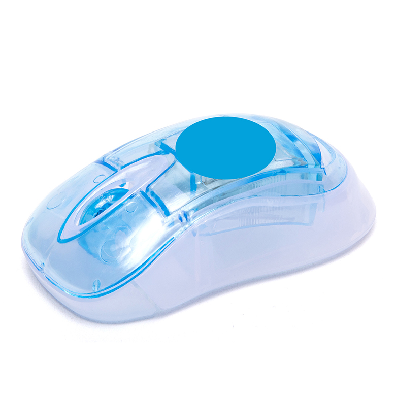 Mouse Cute Shape Double Hole Kids Pencil Sharpener PS Plastic