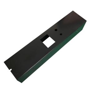 China High Precision Carbon Steel TV Bracket with Cold Stamping and OEM Black Powder Coating wholesale