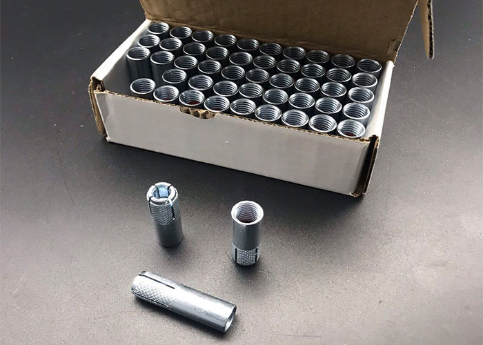 M8 Concrete Drop In Anchor Fastener Stainless Steel SS316 Carbon Steel