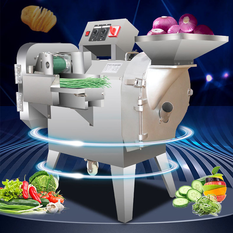 no rust durable Automatic Vegetable Cutting Machine For Spinach Lettuce Cabbage Vegetable Slicer Chopper