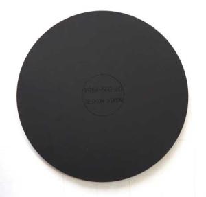 China Rubber Fiber Optic Materials Fiber Optic Polishing Pad Seikoh Giken Black wholesale