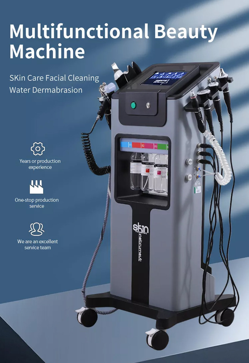 Black Pearl H202 Hydrafacial Machine Dermabrasion Deep Clean Skin Anti Aging