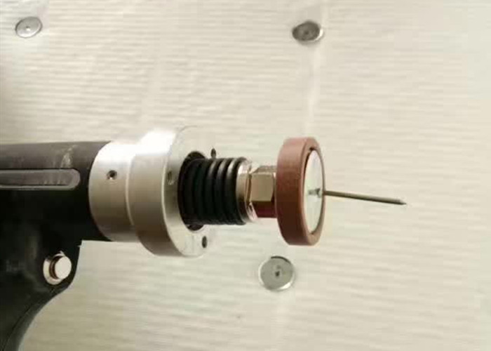 Bevel Edge Cup Head Insulation Weld Pins With retaining washer