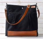 BEST SELLER Diaper bag,Messenger bag Green Stockholm with Leather strap,Ikabags