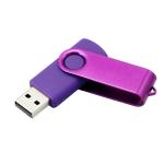 Custom Logo Swivel Metal Pen Drive 8Gb USB key for Corporate Gift