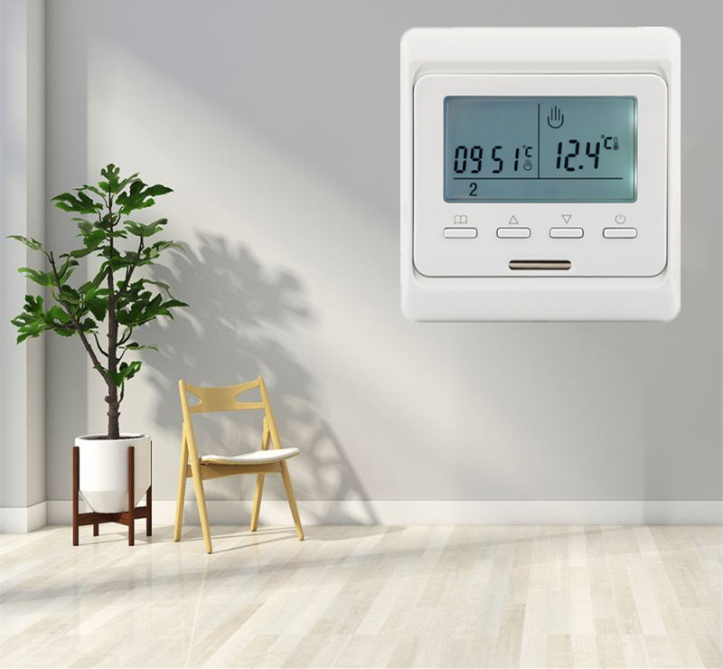 Omron Relay Underfloor Heating Thermostat With NTC Sensor