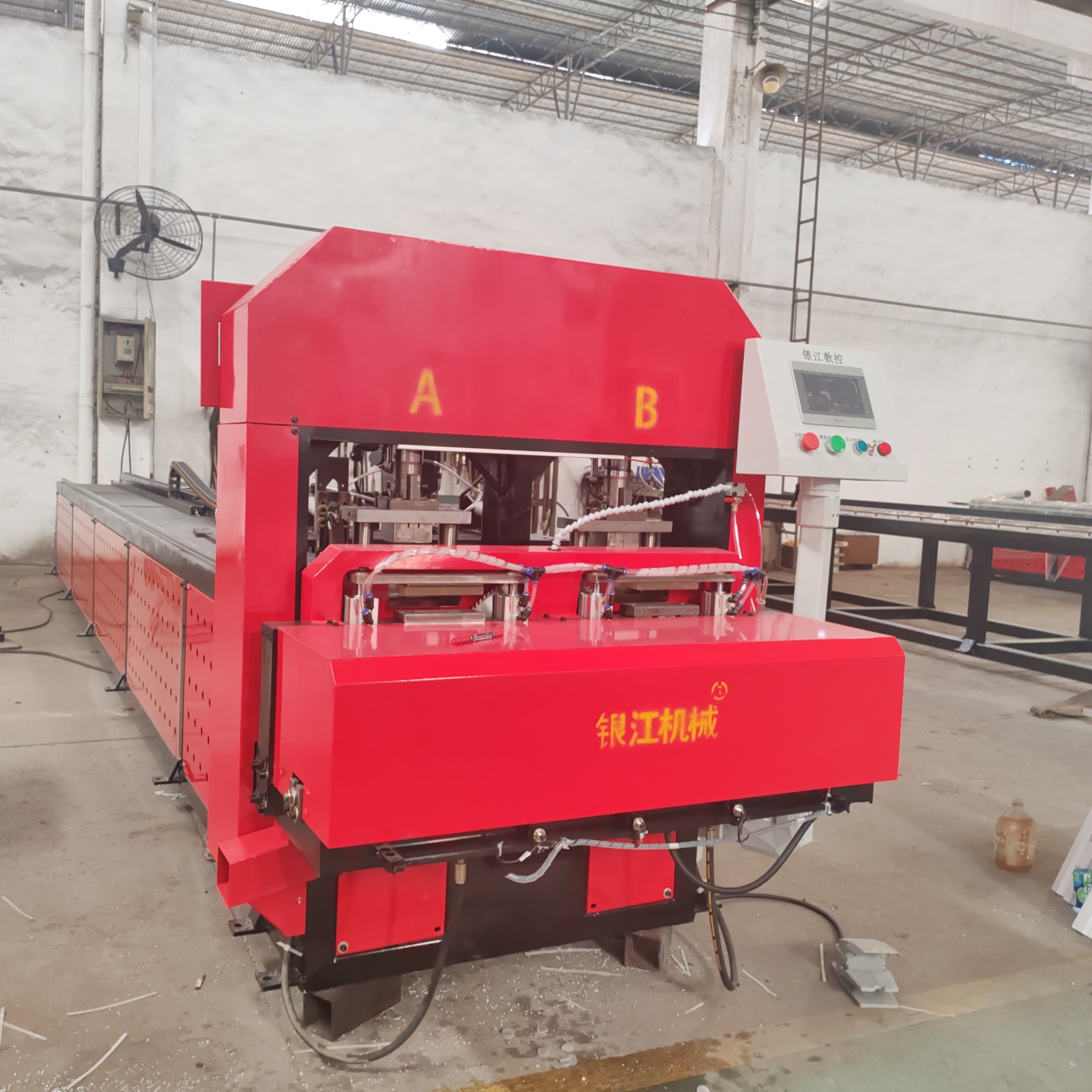 Robust 1000kN Punching Force Steel Structure Machine with Electric Power