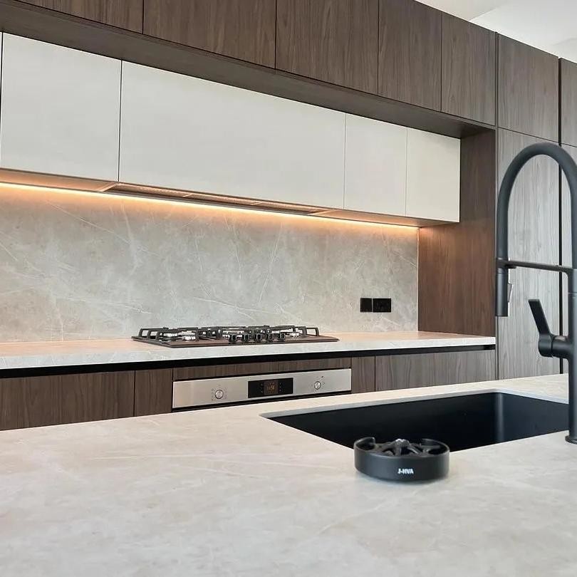 Kitchen Furniture Design Wood Veneer Kitchen Cabinet Wholesales