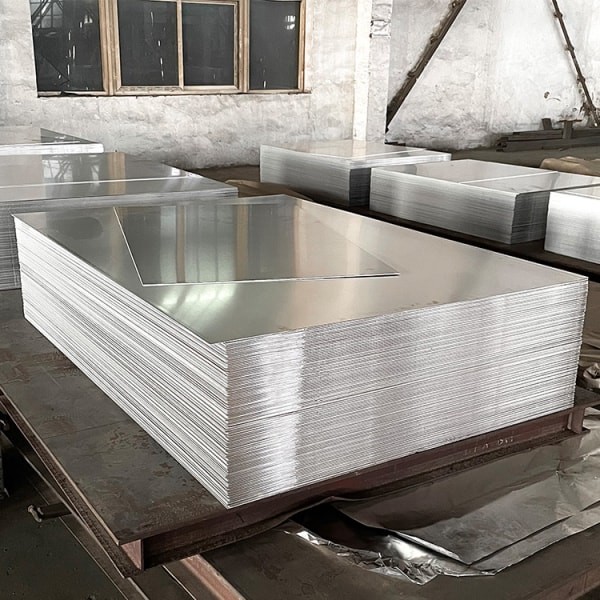 0.5 / 2.0 / 1.25 / 1.6 / 2.5mm 1050 5052 H14 H32 Temper One Side Blue PVC Aluminum Sheet