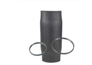 China Black Rubber Bladder With Steel Rings For BMW X3 F15 / X6 F16 Rear Air Suspension Airbag Spring 37126795013 wholesale