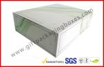 Cosmetic Magnet Packaging Boxes Debossed and Silver Foiled Logo
