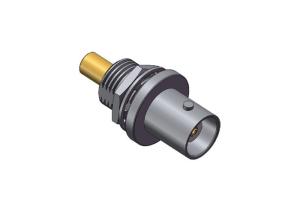 China 50Ohm BNC to SSMB Bulkhead Mount RF Adapter wholesale