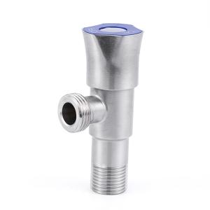 SS304 Angle Valve 1/2X1/2 Brushed High Precision