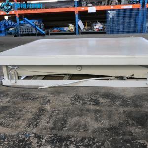 Customized 1000kg Vertical Stationary Scissor Lift Fixed Underground Hydraulic