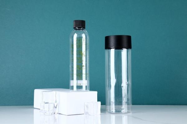 Plastic water drinking bottle , juice beverage bottle ,milk tea bottle ,round