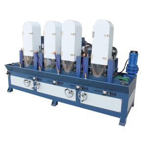 China 4 Heads Polishing Lock Panel Automatic Drawing Machine PLC Continuous wholesale
