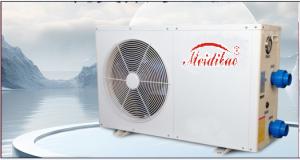 China 8KW Low Temperature Heat Pump , White Commercial Swimming Pool Heat Pump wholesale