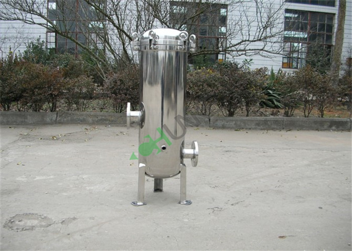 SS Cartridge Filter Housing / Pharmaceutical Industrial Water Filter Housing