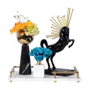 China Office Home Decorative Tabletop Arts And Crafts Sculpture wholesale