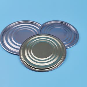 China Silver 83mm Tinplate Paper Tube Round Can Bottom wholesale