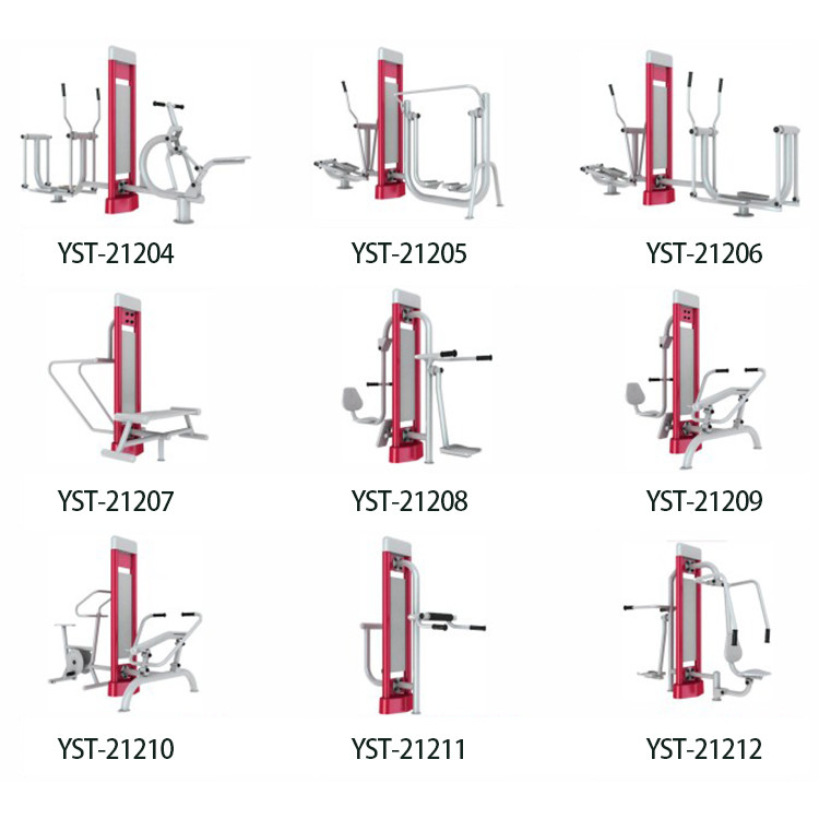 WPC Galvanized Steel Pipe Outdoor Fitness Equipment For Calisthenics