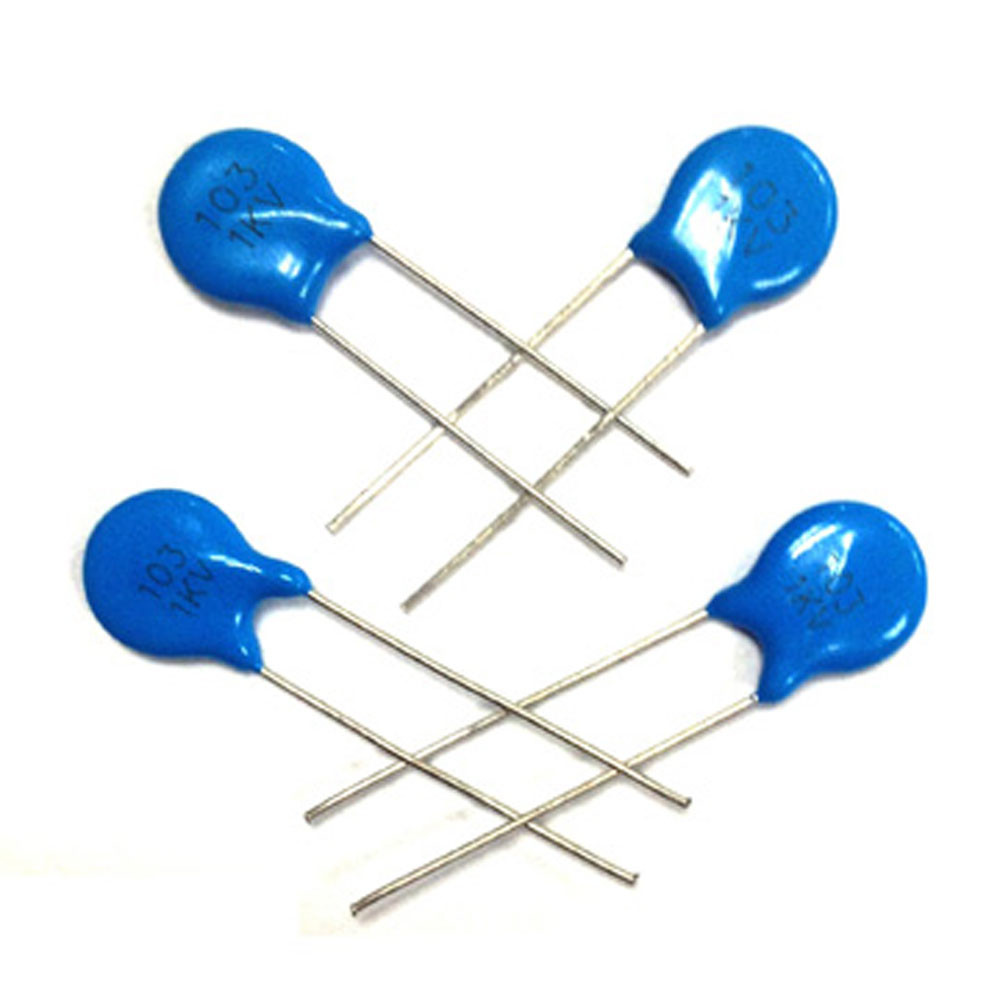 Blue HV 103K1KV Ceramic Disc Capacitor 10nF 1000V 10% Y5V P5mm