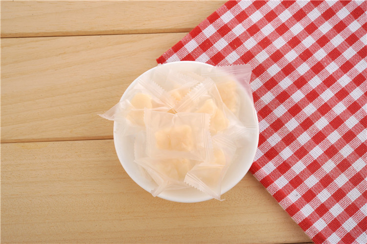 Gelatin Material Chewable Calcium Gummies With Individual Wrapped Bag