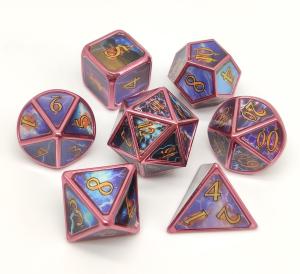 China OEM Nontoxic Bulk Polyhedral Dice Sets , Wear Resistant Polyhedral 7 Die wholesale