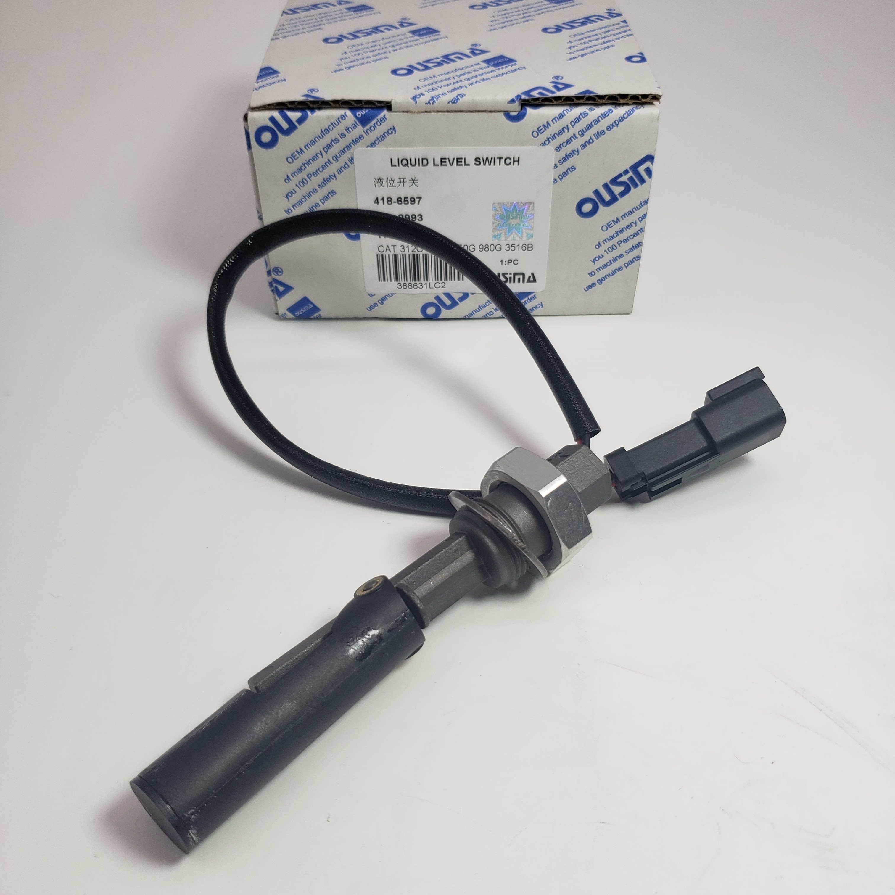 Liquid Level Sensor 418-6597 123-2993 172-8660 For CAT Machinery
