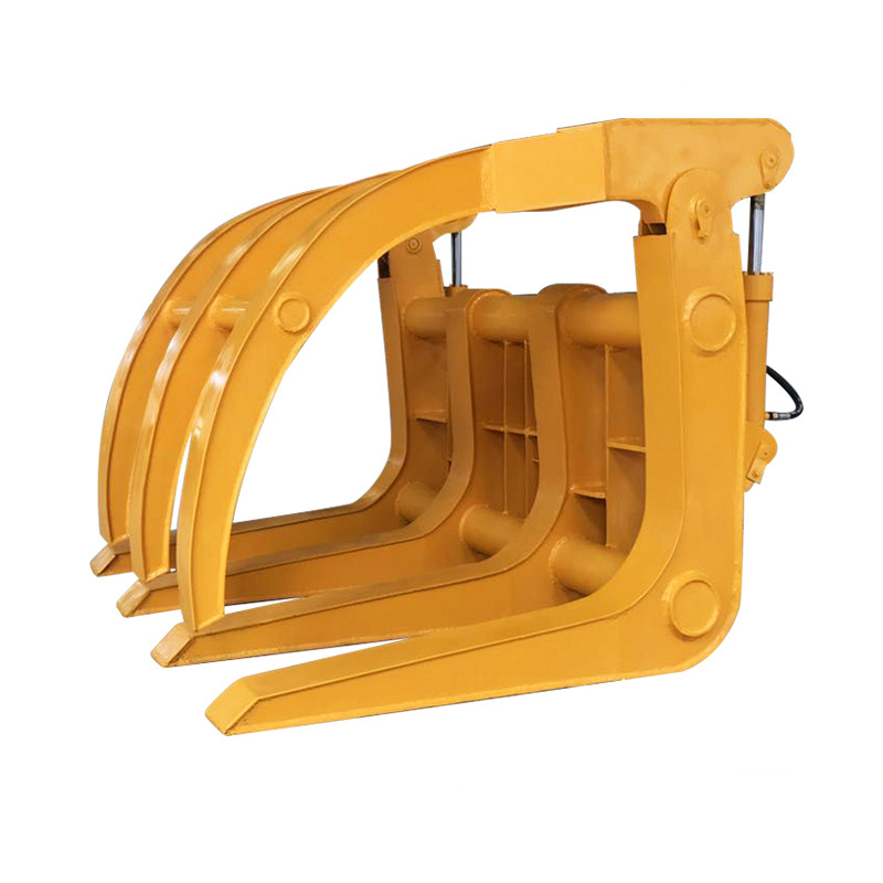 Mechanical Attachments Manual Log Grapple Wood Stone Excavator Rotating Grapple