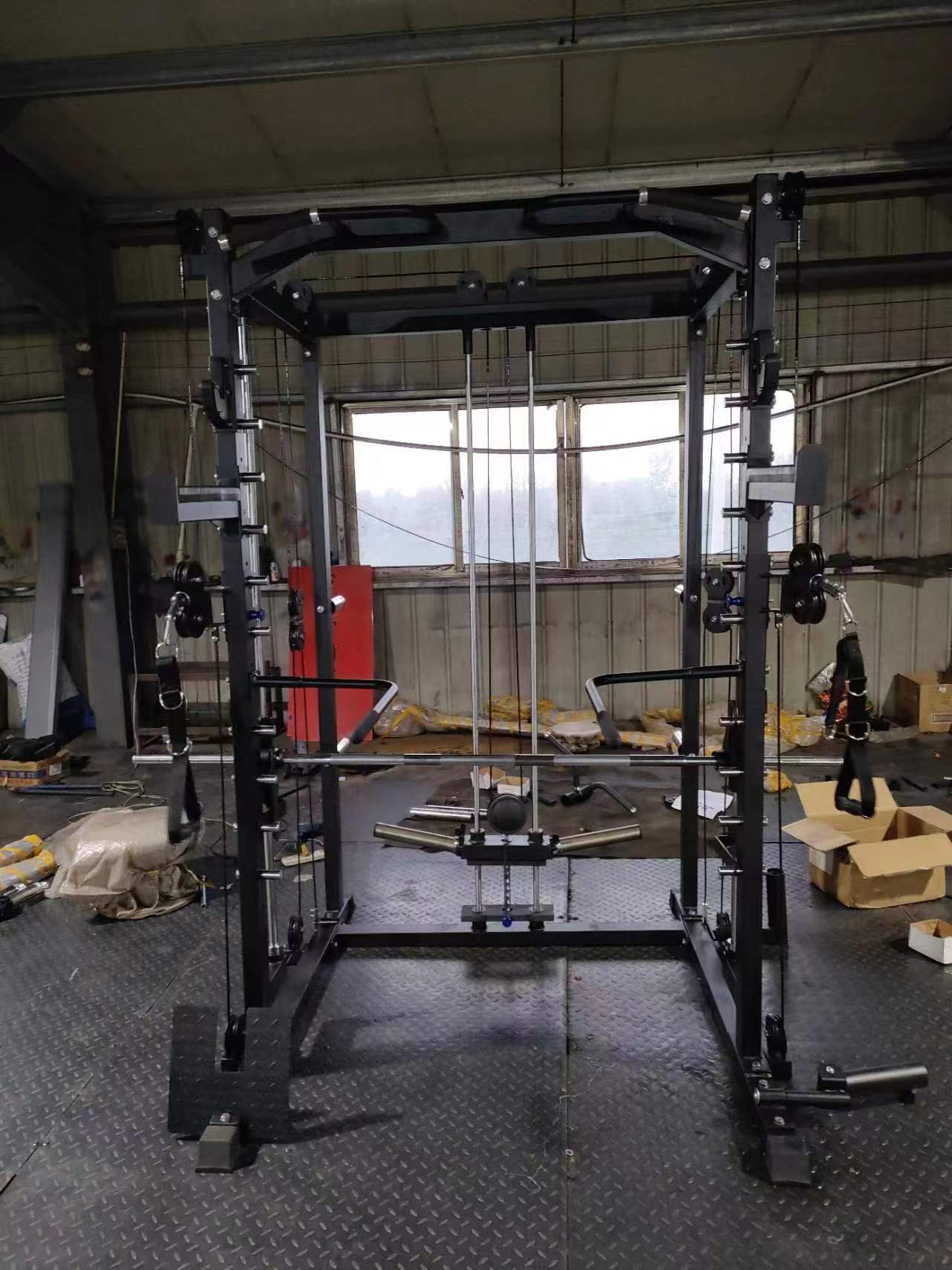 2023 Newest Type Commercial Gym Fitness Equipment Comprehensive Training Multi Smith Machine