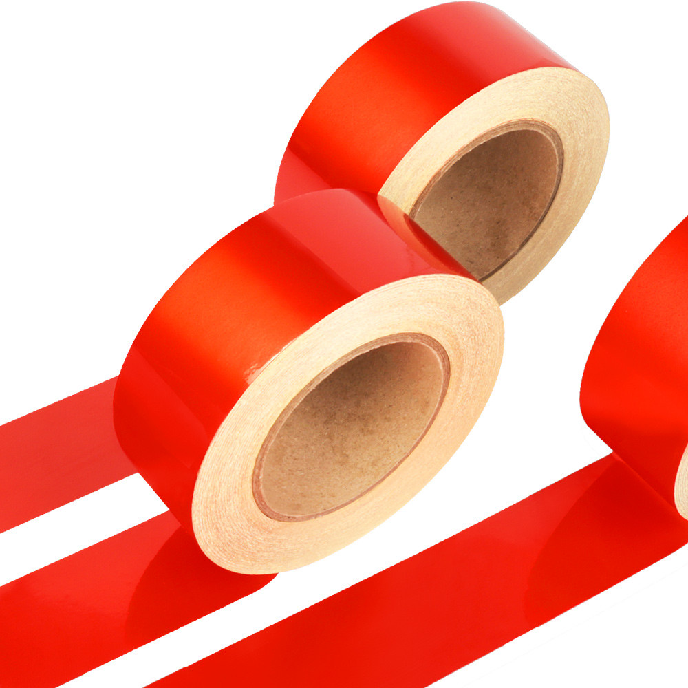 Reflector Sticker Red Reflective Safety Warning Tape Customized Reflectance Truck Vehicle Conspicuity Adhesive Reflective Tape