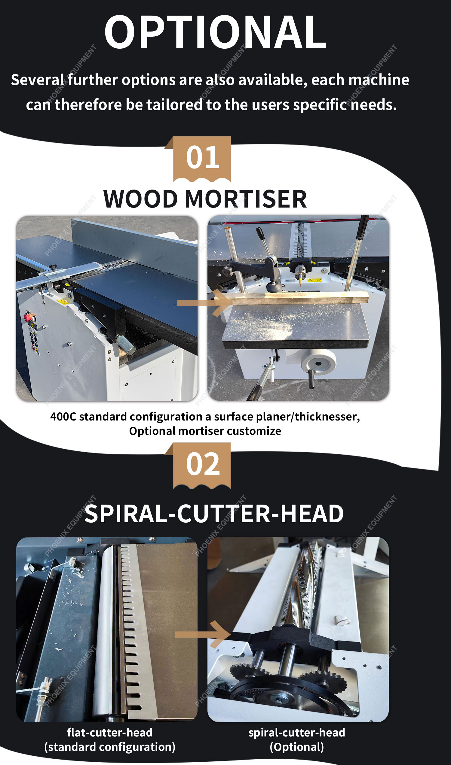 Precision CNC Combined Machine 3 In 1 Woodworking Equipment With Automatic Function