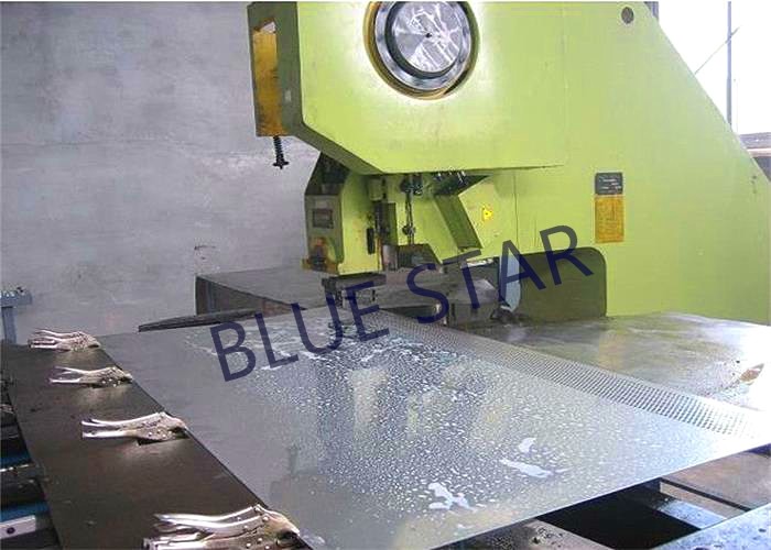 Decorative Perforated Sheet Metal Panels , Perforated Copper Sheets Corrosive Resistance