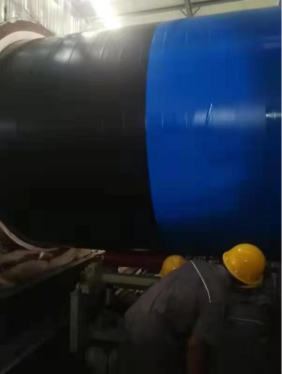 SA2.5 Steel Pipe External Shot Blasting Blastor Machine 114mm-1219mm