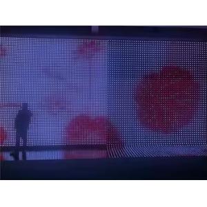 led mesh p83 rope flex micro large 3d signage display 25mm screen star film