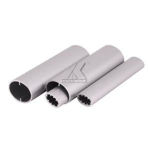 China Oval Matt Silver Polished Aluminium Tube Adjustable Aluminum Telescoping Tubes wholesale