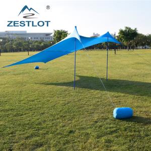 China Outdoor 2 Steel Poles Lycra Camping Sun Shelter wholesale