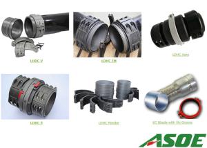 China LDHC Series Large Hose Couplings Connect PU Covered Layflat Hoses wholesale