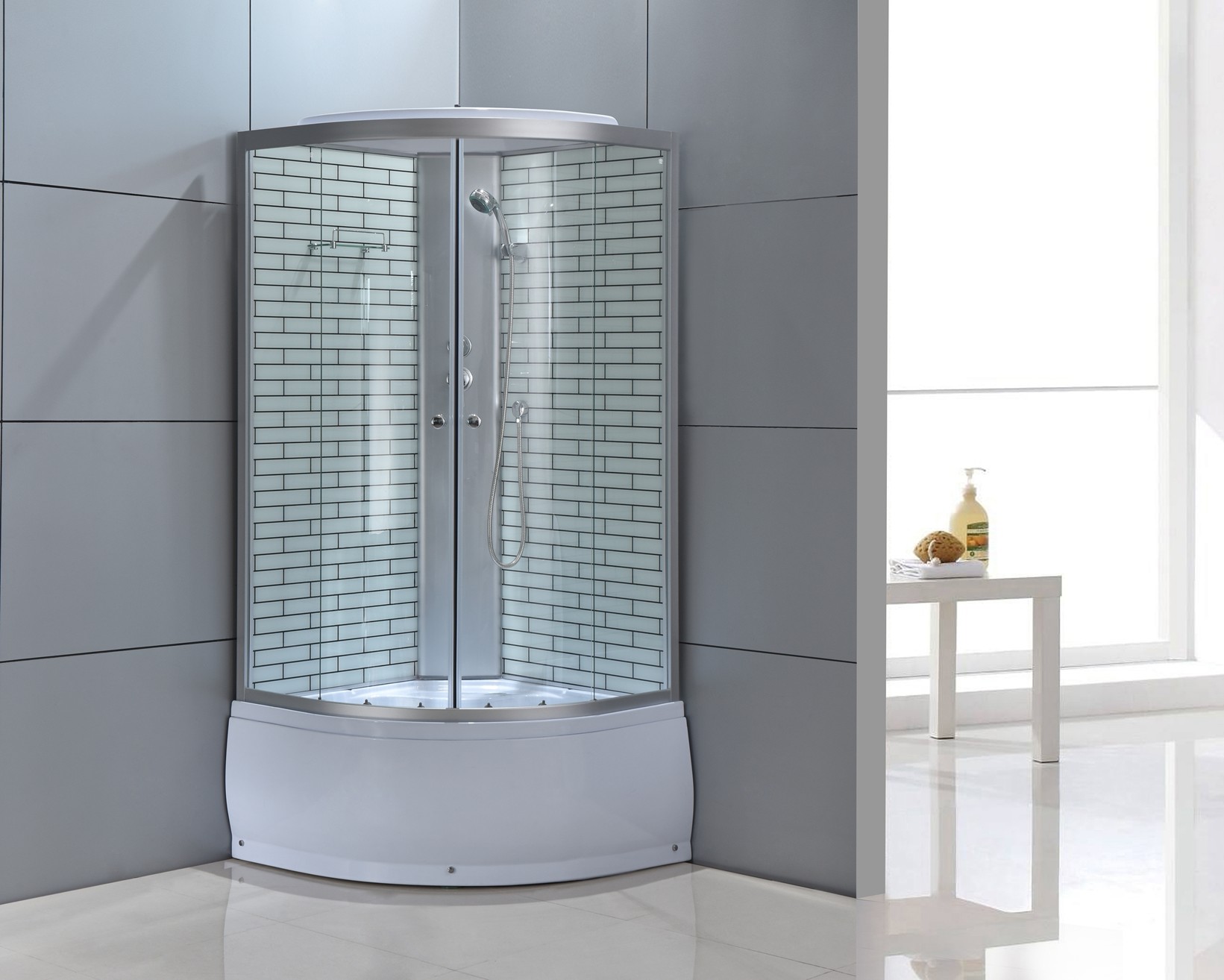 31''X31''X85'' Shower Enclosures 900 X 900 Quadrant