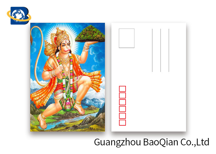 5D Effect Indian God 3D Lenticular Postcards For Souvenirs/ Promotional Gift