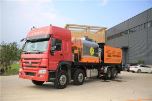 China Multifunctional Road Maintenance Equipment Double Conveyor Feeding ZZ3317N4667D1 wholesale