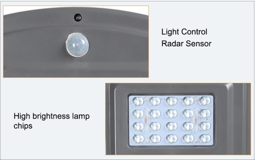 Aluminum Solar Road Lamp IP65 Waterproof , Outdoor LED Highway Lights 40w 60w 90w