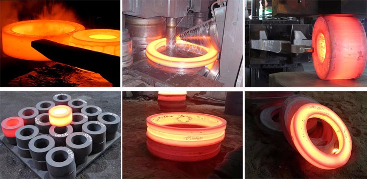 Nickel-Based Alloys Large Diameter Forged Ring for Nonstandard Alloy Stainless Steel