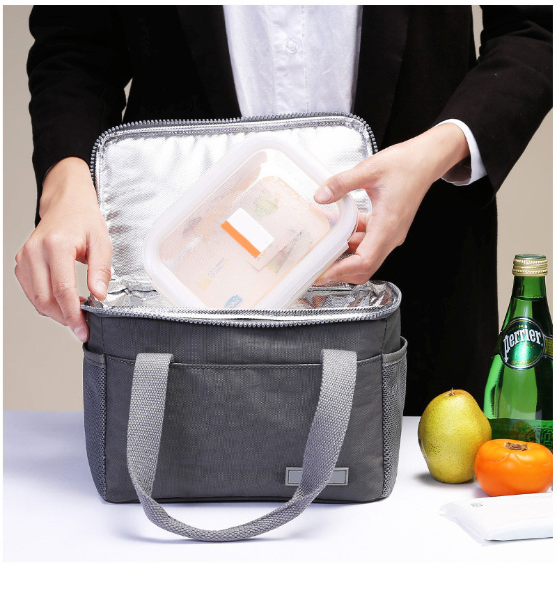 Eco Friendly Waterproof Nylon Insulated Lunch Tote Bag
