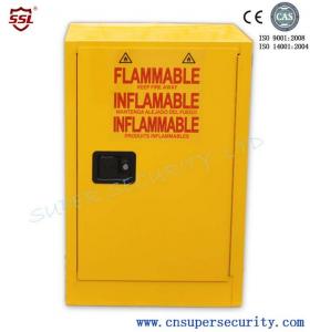 China Heavy Duty Lockable Storage Cabinet With Distinct Safety Signs And Bullet Latches wholesale